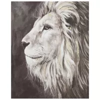 Canvas perfil de León de 80 x 100 cm