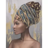 Canvas African Folia2 60 x 80 cm