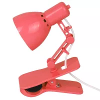 Lámpara LED de escritorio Clip Basic Rojo