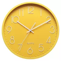 Reloj de pared Wonder de 35 cm Amarillo