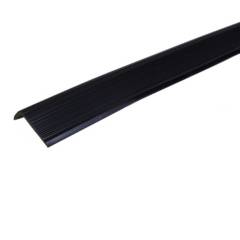 NEFUSAC - Rodo paso Adhesivo Negro 1 mt x 45 mm