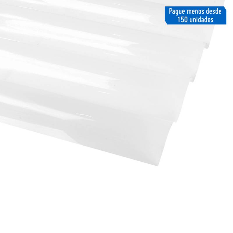 FIBRAFORTE - Techo Onda 177 Blanco 3.05 x 1.1 m x 1 mm