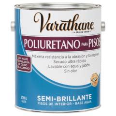 VARATHANE - Poliuretano para Pisos Base Agua Varathane Semi-Brillante 3,785L