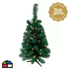 DEAR SANTA - Árbol de Navidad 60cm 62 Ramas Sobremesa
