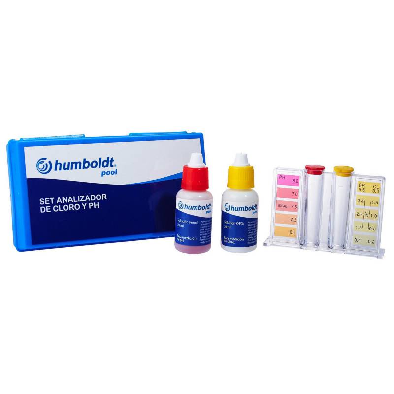 HUMBOLDT - Set analizador de cloro y PH.