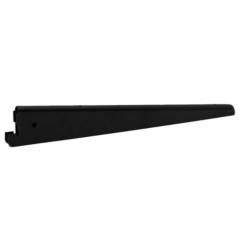 DUCASSE - Soporte Repisa Graduable Doble 32cm Negro