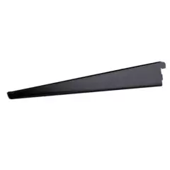 DUCASSE - Soporte Repisa Graduable Doble 37cm Negro