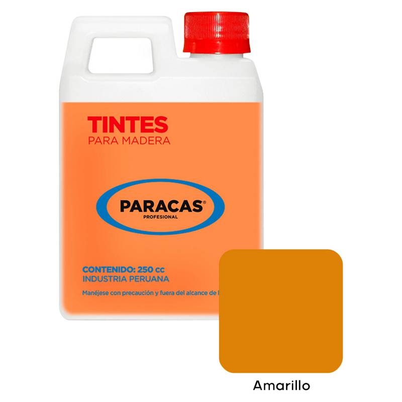 PARACAS - Tinte para Madera Paracas Amarillo 250 ml