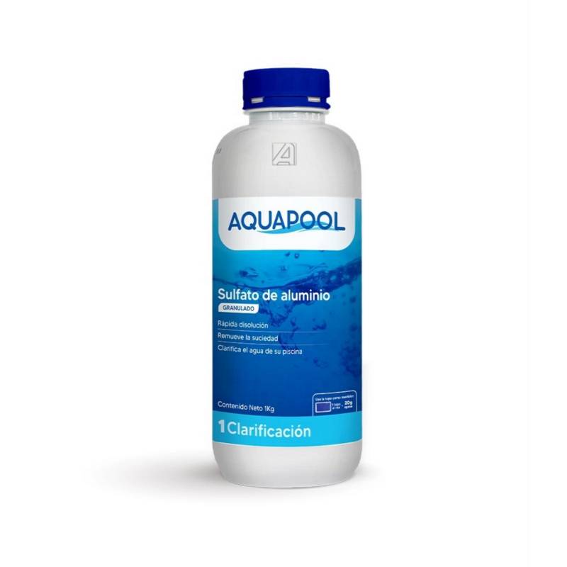 AQUAPOOL - Sulfato de Aluminio Granulado 1 kg