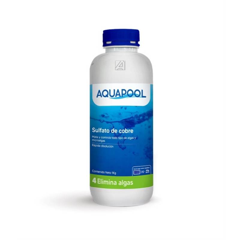 AQUAPOOL - Sulfato de cobre 1 kg