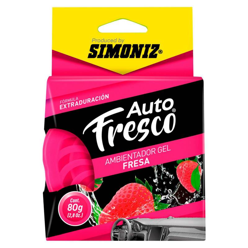 SHICK - Ambientador para Auto Shick Gel Aroma Fresa