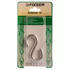 FIXSER - Gancho S 9/32 (7.0)x 2.1/2 (63)1 unid.