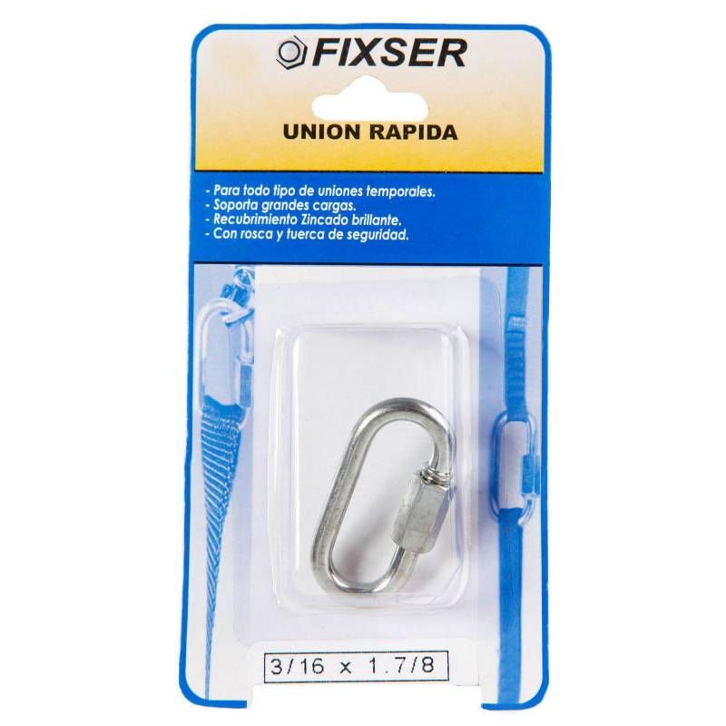 FIXSER - Unión Rápida 3/16x48 1 unid.