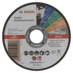 Disco Abrasivo de Corte Multiconstrucción 115 x 1.0 mm Bosch