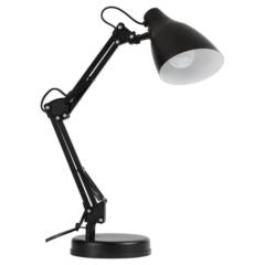 CASA BONITA - Lámpara de Escritorio Artic 1L E27 Negro