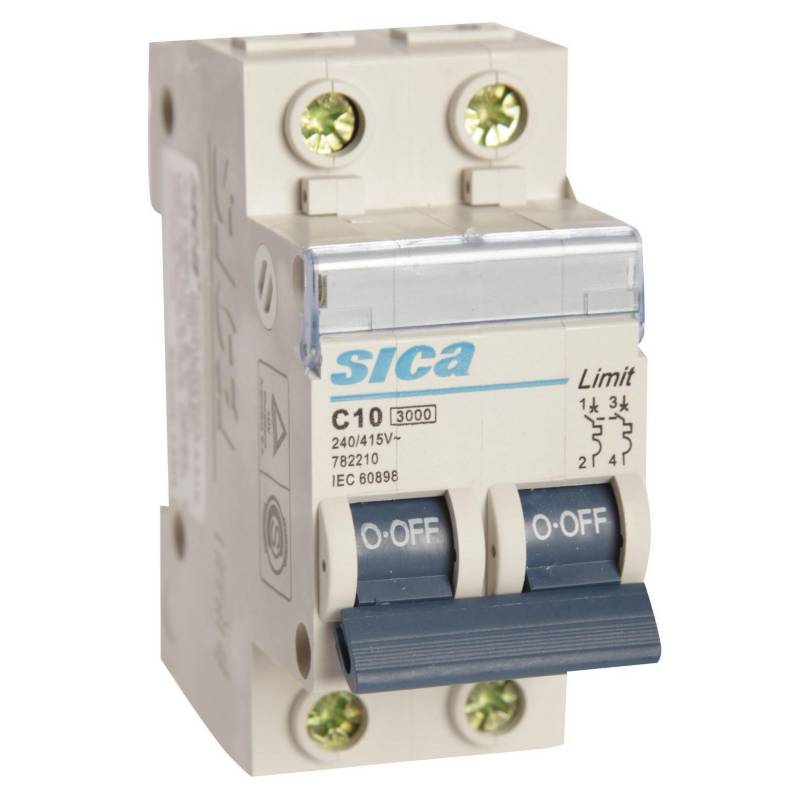 SICA - Interruptor Termomagnético 2x10A
