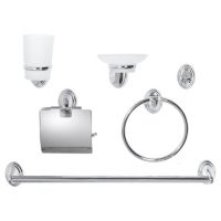 Set de accesorios para baño 6 piezas Turin