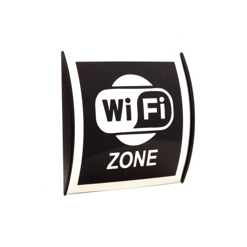 FIXSER - Señal de Zona Wifi 15x15 cm.
