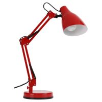 Lámpara de escritorio Artic roja