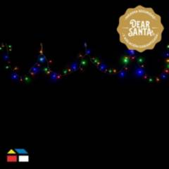 DEAR SANTA - Luces LED Multicolor x100