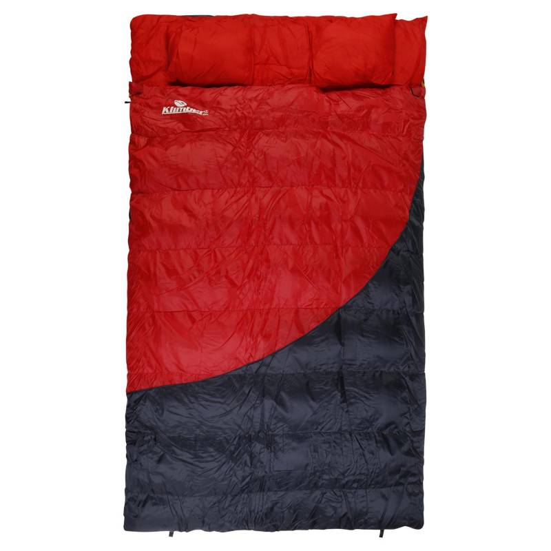 KLIMBER - Saco de Dormir Couple Extra XL Rojo