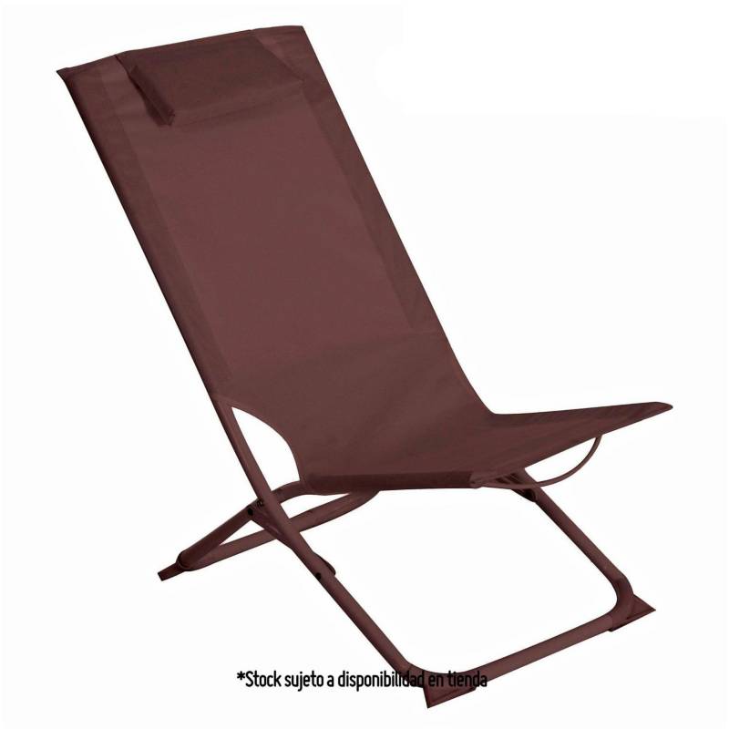 JUST HOME COLLECTION - Silla Oxord plegable taupé