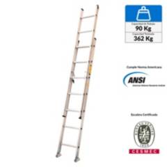 REDLINE - Escalera Telescópica Aluminio 14 Pasos