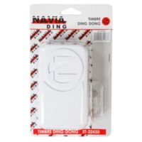 Timbre Ding Dong 2 Melodias ST-3243D Blanco