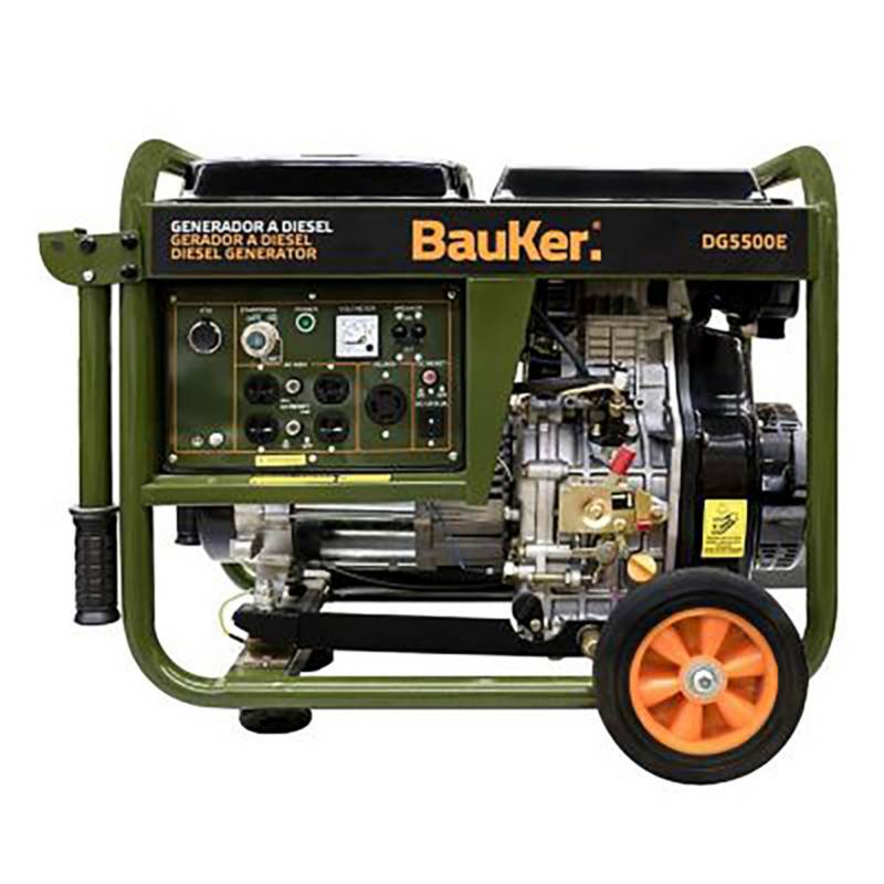 BAUKER - Generador a Diesel 5500W Bauker