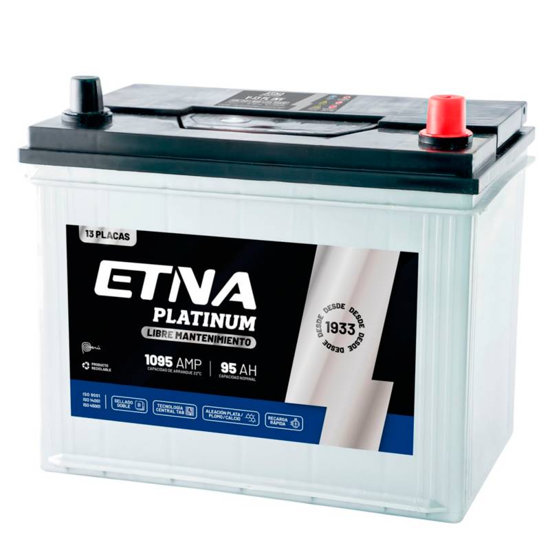 ETNA - Batería para Auto 13 Placas 90Ah V-13 PL INV