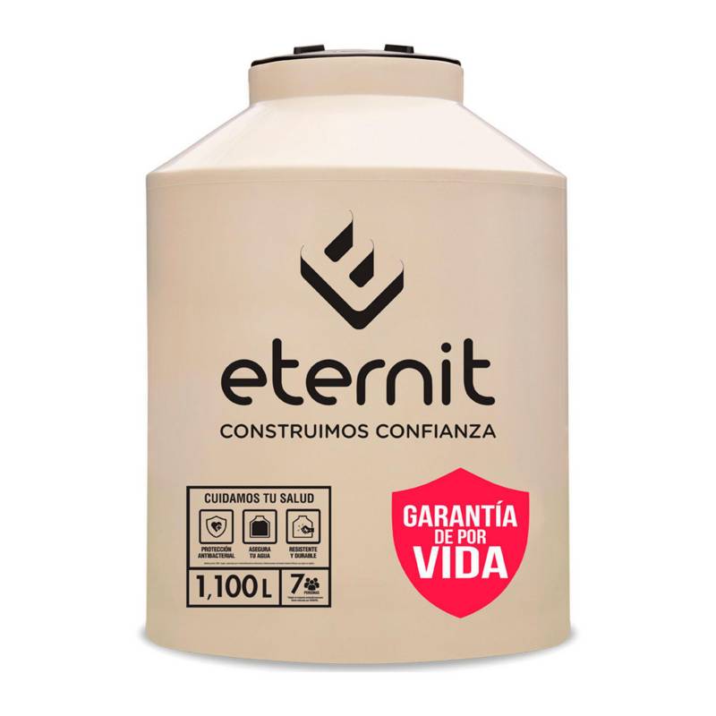 ETERNIT - Tanque de Agua 1100L Arena Eternit