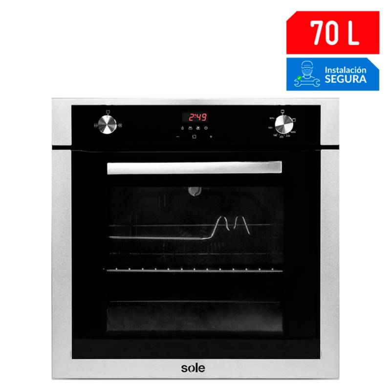 SOLE - Horno Empotrable a Gas Sole 70L 3120SOLHO007