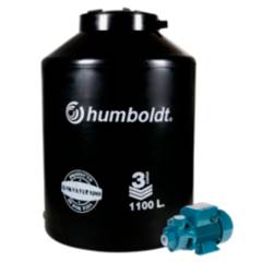 HUMBOLDT - Combo Tanque de Agua 1100 L + Bomba Periférica 0.5 HP