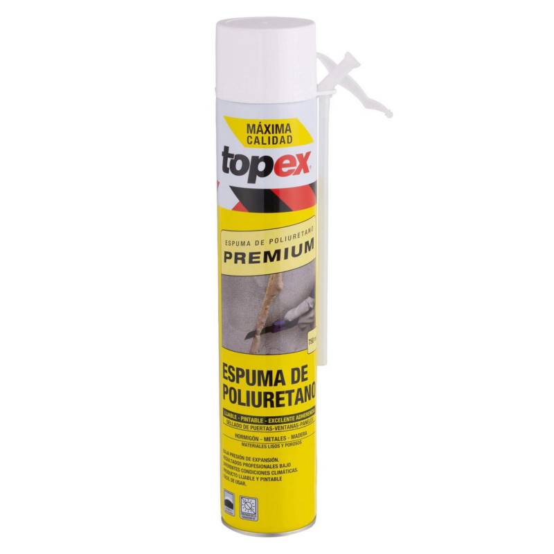TOPEX - Espuma de poliuretano 750 ml