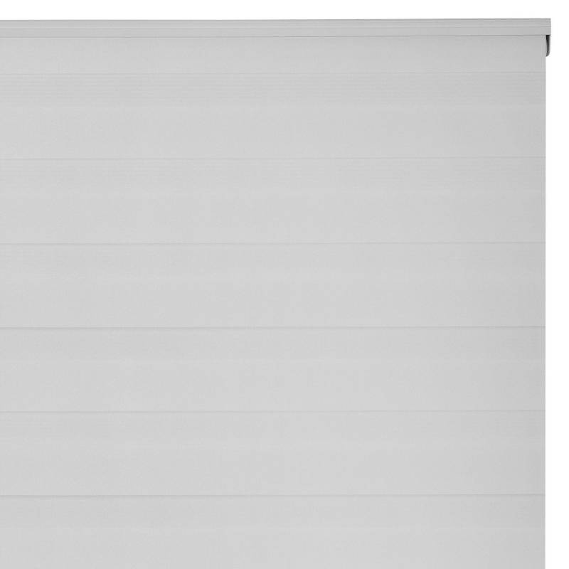JUST HOME COLLECTION - Cortina Enrollable Día/Noche 80x165cm Blanco