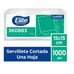 ELITE PROFESSIONAL - Servilletas Cortada x 1000 und