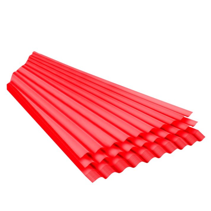 Techo de Polipropileno Rojo 1.10 x 3.00 m - Sodimac.com.pe