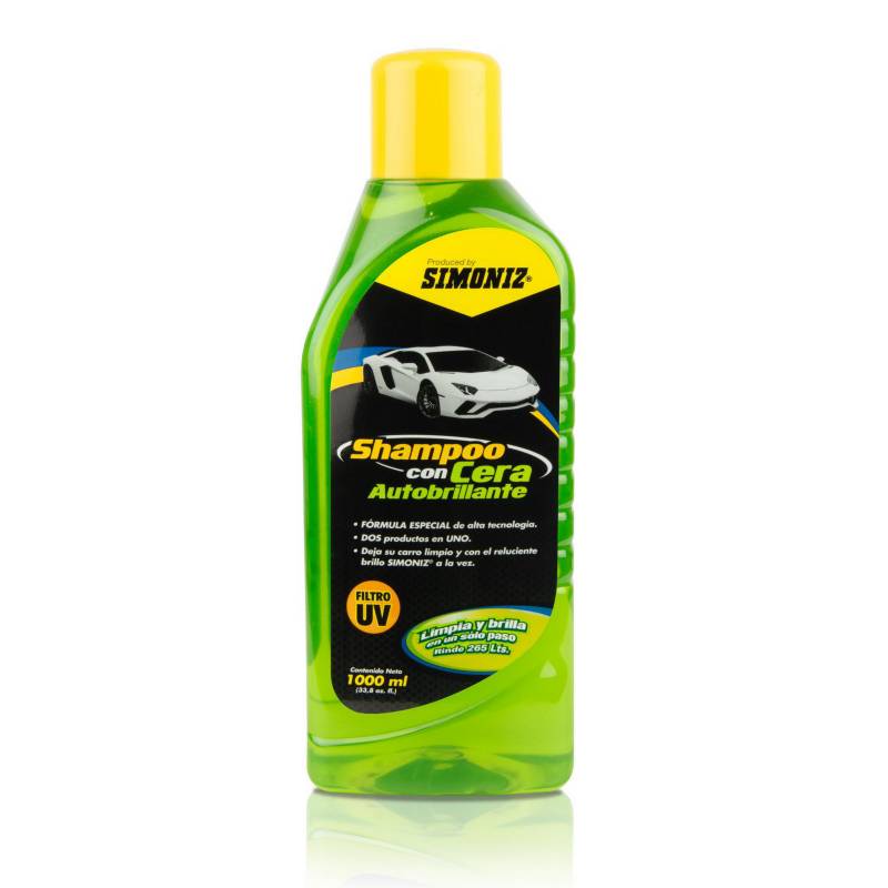SIMONIZ - Shampoo para Autos Simoniz con Cera Autobrillante 1 Litro