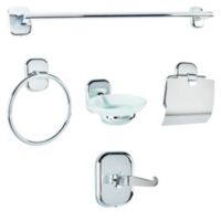 Set de accesorios para baño 6 piezas Napoli