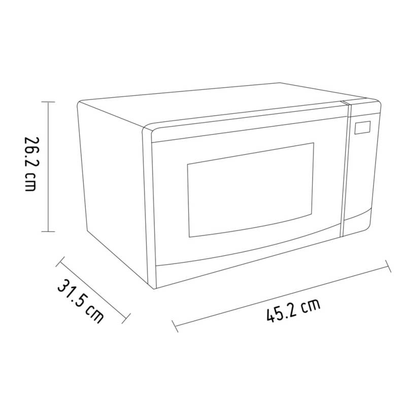 Horno Microondas Recco 20 lt RECCO