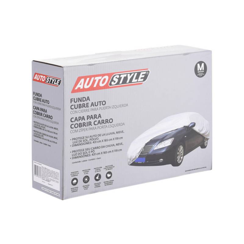 AUTOSTYLE - Cobertor Funda Para Auto Autostyle Talla M