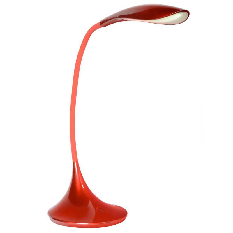 JUST HOME COLLECTION - Lámpara de Escritorio Cobra 1L Led  Rojo
