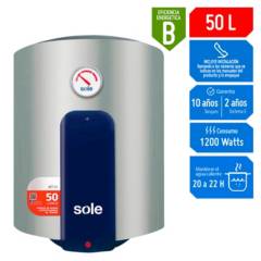 SOLE - Terma Eléctrica Sole Elite 50 litros