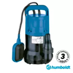 HUMBOLDT - Bomba de Agua Sumergible 0.67 HP 167L/min