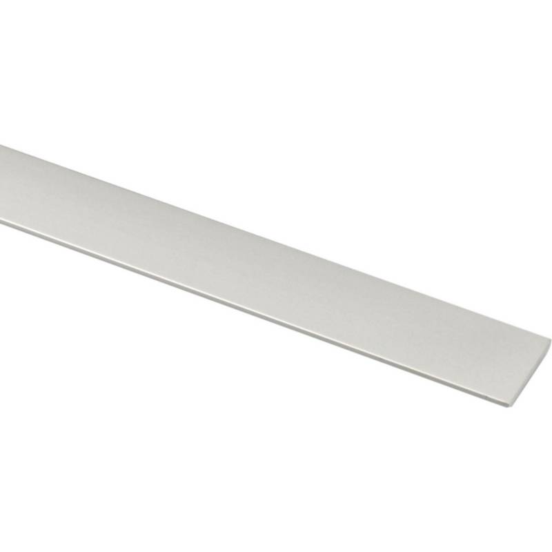 ARCANSAS - Ángulo Plano Aluminio Plata Mate 20 mm. x 2 m.
