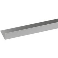 ARCANSAS - Ángulo L Aluminio Plata 20x10 x 1 m.