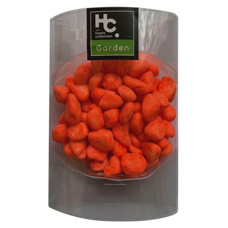 GENERICO - Piedras decorativas 1/4kg Naranja