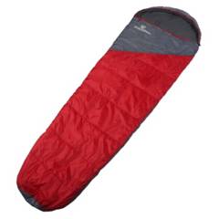 KLIMBER - Bolsa de Dormir Momia 55-80x230cm Rojo