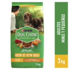 Dog Chow Adultos Raza Pequeña Croquetas para Perros 3kg