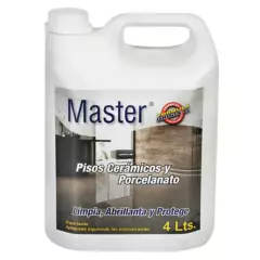 MASTER - Limpiador de Pisos Cerámicos + Porcelanato 4L
